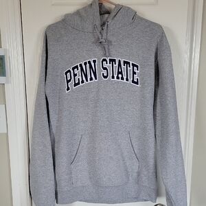 Champion Gray Penn State Hooded Sweatshirt